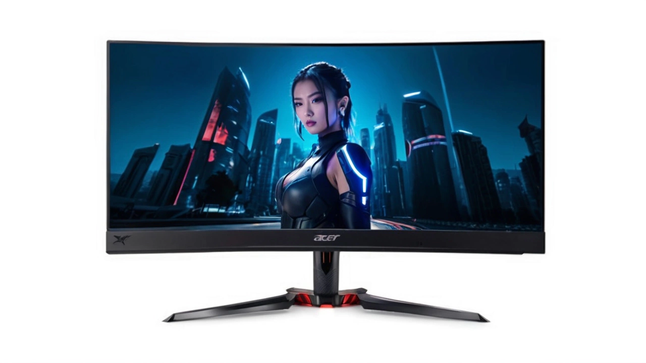 Acer анонсировала изогнутый монитор с MiniLED подсветкой Predator X34V3 в России